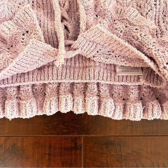 URBAN OUTFITTERS Carmella Ruffle Knit Tank Top Lavender Tie Front Size Small - Picture 9 of 13